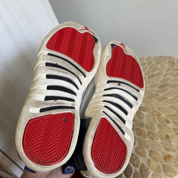 Nike Air Jordan 12 Retro International Flight Navy Blue Sneakers size 4.5Y - Picture 7 of 9